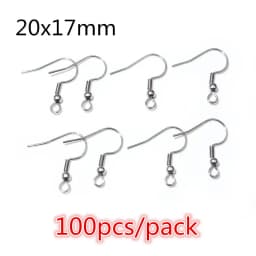 High Quality 316 Stainless Steel DIY Jewelry Making Findings Necklac Earrings Hooks/Jump rings/Lobster Clasp Craft Accessories