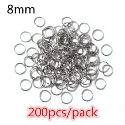 High Quality 316 Stainless Steel DIY Jewelry Making Findings Necklac Earrings Hooks/Jump rings/Lobster Clasp Craft Accessories