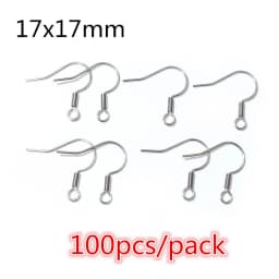 High Quality 316 Stainless Steel DIY Jewelry Making Findings Necklac Earrings Hooks/Jump rings/Lobster Clasp Craft Accessories