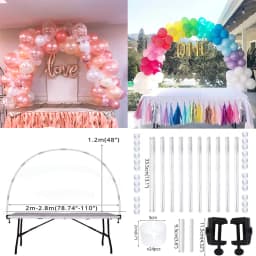Table Balloon Arch Set Ballon Column Stand for Wedding Birthday Party Decorations Baby Shower Arch Balloons Accessories