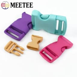 10/30Pcs 15/20/25/30mm Plastic Buckles Backpack Release Closure Clasp Webbing Strap Side Quick Hook Adjuster DIY Accessories