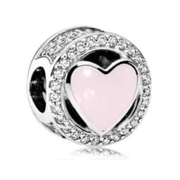 2Pcs/Lot 2024 Spring Styles Pansy Charm Beads Fit Original DIY Bracelets Necklaces Bangles For Women Men Jewelry Gift Making