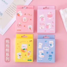 20Pcs Cute Cartoon Waterproof Breathable Adhesive Bandages First Aid Bandaids Emergency Kit Wound Plaster for Kids