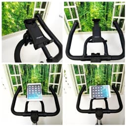 3.5 ~ 12" Bicycle Phone Holder Tablet Mount for ipad 1 2 3 Samsung Pad Universal Adjustable Handle Mount Bike Motorcycle Bracket