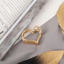Fashion Hair Claw Gold Hair Clips Mini Non Slip Claw Clips Hair Accessories Daily Party Gift for Women and Girls
