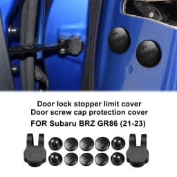 For Subaru BRZ/Toyota GR86 2021 2022 2023 2024 2025 LHD RHD Car Door Lock Stopper Limiting Cover Case Protect Accessories