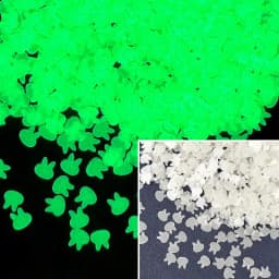 1000pcs/Lot 3mm Luminous Sequins Epoxy Resin Filling Moon Stars Glitters DIY Resin Silicone Mold Nail Art Jewelry Making Decor