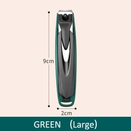 Colorful Nail Clippers Anti-Splash Nail Cutter Detachable Design Fingernail Clippers Stainless Steel Manicure Nail Tool