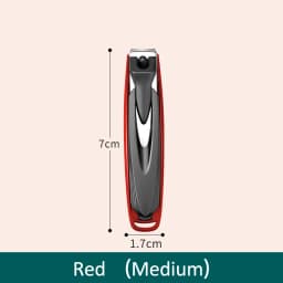 Colorful Nail Clippers Anti-Splash Nail Cutter Detachable Design Fingernail Clippers Stainless Steel Manicure Nail Tool