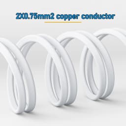 Premium Euro Power Cord TPE 2-Prong EU to Figure 8 IEC C7 Power Cable for XiaoMi PS5 PS4 Apple TV Xbox Mac Mini Power Kabel Cord