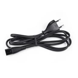 Premium Euro Power Cord TPE 2-Prong EU to Figure 8 IEC C7 Power Cable for XiaoMi PS5 PS4 Apple TV Xbox Mac Mini Power Kabel Cord