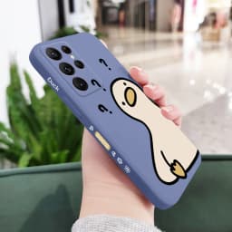 What A Duck Phone Case For Samsung Galaxy S25 S24 S23 S22 S21 S20 Ultra Plus FE S10 Note 20 Ultra 10 9 Plus Cover