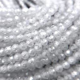 Small 2 3 4 MM Natural Faceted Zircon Stone Beads For Making Bracelet Necklace Ring Waist chain Accessries DIY Shine Jewelry