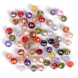 Small 2 3 4 MM Natural Faceted Zircon Stone Beads For Making Bracelet Necklace Ring Waist chain Accessries DIY Shine Jewelry