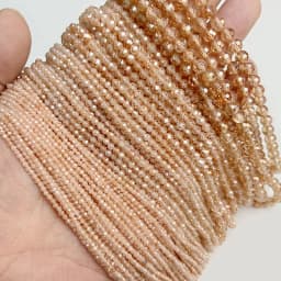 Small 2 3 4 MM Natural Faceted Zircon Stone Beads For Making Bracelet Necklace Ring Waist chain Accessries DIY Shine Jewelry