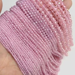 Small 2 3 4 MM Natural Faceted Zircon Stone Beads For Making Bracelet Necklace Ring Waist chain Accessries DIY Shine Jewelry