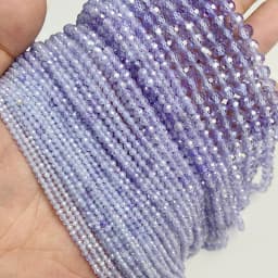 Small 2 3 4 MM Natural Faceted Zircon Stone Beads For Making Bracelet Necklace Ring Waist chain Accessries DIY Shine Jewelry