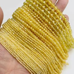 Small 2 3 4 MM Natural Faceted Zircon Stone Beads For Making Bracelet Necklace Ring Waist chain Accessries DIY Shine Jewelry