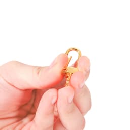 10pcs/lot 12x33mm Rotating Dog Buckle Gold Rhodium Metal Lobster Clasps Hooks For DIY Jewelry Making Key Ring Chain Accessories