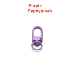 10pcs/lot 12x33mm Rotating Dog Buckle Gold Rhodium Metal Lobster Clasps Hooks For DIY Jewelry Making Key Ring Chain Accessories