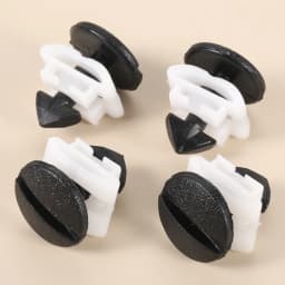 4Pcs For Land Range Rover Sport Discovery 3 4 LR2 LR3 LR4 Freelander 2 Rear Bumper Turn Lock Twist Clips Tow Eye Cover Retainers