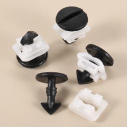 4Pcs For Land Range Rover Sport Discovery 3 4 LR2 LR3 LR4 Freelander 2 Rear Bumper Turn Lock Twist Clips Tow Eye Cover Retainers
