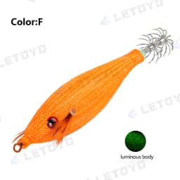 LETOYO TOTO floating squid lure Luminous squid Jig Artificial bait For Webfoot Octopus egi lure Cuttlefish sea fishing lures