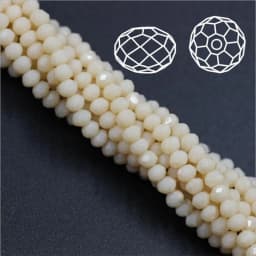 AAA Quality Crystal Glass Faceted Beads 3 4 6 8 10mm Rondelle Spacer Bead Jewelry Making Supply for DIY Beading Projects