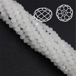 AAA Quality Crystal Glass Faceted Beads 3 4 6 8 10mm Rondelle Spacer Bead Jewelry Making Supply for DIY Beading Projects