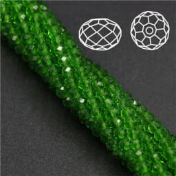 AAA Quality Crystal Glass Faceted Beads 3 4 6 8 10mm Rondelle Spacer Bead Jewelry Making Supply for DIY Beading Projects