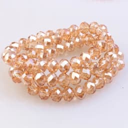 AAA Quality Crystal Glass Faceted Beads 3 4 6 8 10mm Rondelle Spacer Bead Jewelry Making Supply for DIY Beading Projects
