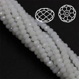 AAA Quality Crystal Glass Faceted Beads 3 4 6 8 10mm Rondelle Spacer Bead Jewelry Making Supply for DIY Beading Projects