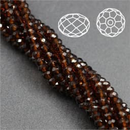 AAA Quality Crystal Glass Faceted Beads 3 4 6 8 10mm Rondelle Spacer Bead Jewelry Making Supply for DIY Beading Projects