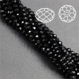 AAA Quality Crystal Glass Faceted Beads 3 4 6 8 10mm Rondelle Spacer Bead Jewelry Making Supply for DIY Beading Projects
