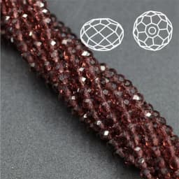AAA Quality Crystal Glass Faceted Beads 3 4 6 8 10mm Rondelle Spacer Bead Jewelry Making Supply for DIY Beading Projects