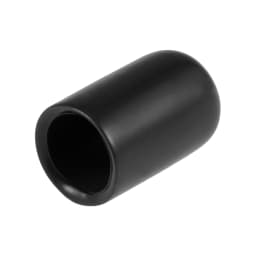 15/20/25pcs 10-28mm Rubber End Cap 20-30mm Height Vinyl Round End Caps Cover Screw Thread Protector Black/Red Rubber Bolt Covers