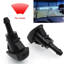 2X Front Windshield Wiper Washer Jet Nozzle For Hyundai Solaris 2010 - 2014 Verna Creta Veracruz ix55 ix35 ix25 Kia 98630 3J000