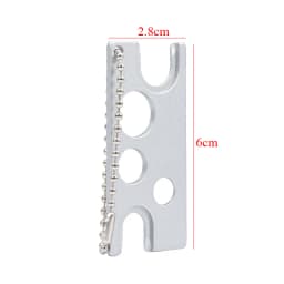 1pcs Stainless Steel Caps Opener for Universal Eyelash Glue Replacement Bottle Mouth Head Anti-blocking Eyelash Tool