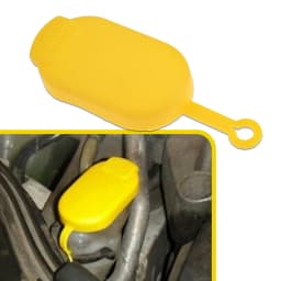 1pc Yellow Car Windshield Washer Fluid Reservoir Cap Tank 7700411279 for Renault Lagnua Megane Scenic Espace Kangoo Twingo II