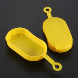 1pc Yellow Car Windshield Washer Fluid Reservoir Cap Tank 7700411279 for Renault Lagnua Megane Scenic Espace Kangoo Twingo II