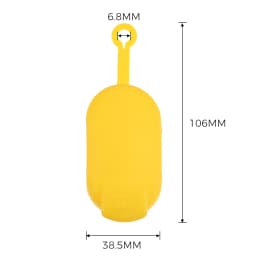 1pc Yellow Car Windshield Washer Fluid Reservoir Cap Tank 7700411279 for Renault Lagnua Megane Scenic Espace Kangoo Twingo II