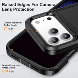 Case For iPhone 17 16 15 14 13 12 11 Pro Max XS XR 8 Plus Heavy Duty Shockproof Anti-Scratch Rugged Protective with Full Cover