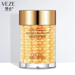 VENZEN 24K Gold Eye Cream Moisturizing Anti Puffiness Anti Wrinkle Remove Dark Circle Anti-Aging Eye Care