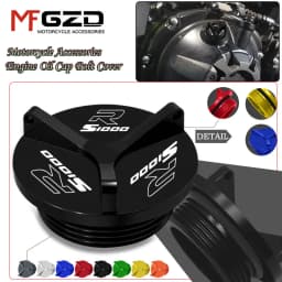 New Motorcycle Engine Oil Cup Oil Filler Cap For S1000R 2013-2026 S1000RR 2009-2026 S1000XR 2014-2026 HP4 2012-2015 HP4 Race