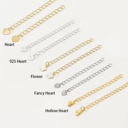 5pcs/lot 6cm 14K 18K Gold Plated Necklace Tail End Chain With Pendant extension Bracelet Chain For DIY Jewelry Craft Accessories