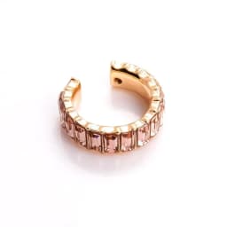 Accessorie No Pierced Rhinestone Dangle Jewelry Party CZ Cuff Earrings Statement C-shaped Cubic Zirconia Ear Cuff