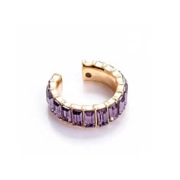 Accessorie No Pierced Rhinestone Dangle Jewelry Party CZ Cuff Earrings Statement C-shaped Cubic Zirconia Ear Cuff