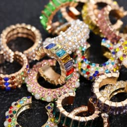 Accessorie No Pierced Rhinestone Dangle Jewelry Party CZ Cuff Earrings Statement C-shaped Cubic Zirconia Ear Cuff