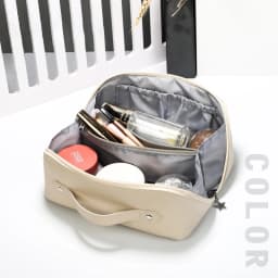 Make Up Case Storage Pouch Luxury Lady Box Large Travel Cosmetic Bag for Women Leather Makeup Organizer Female Toiletry Kit Bags