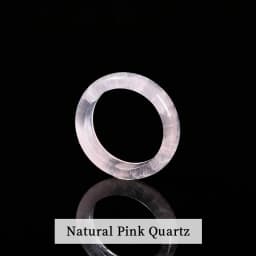 JD Natural Healing Crystal Band Rings Amethyst Agate Jasper Dainty Finger Solid Ring Women Men Fashion Minimalist Jewelry Gifts